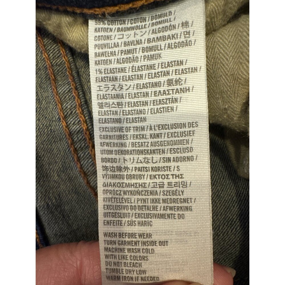 Hollister Womens Skinny Jeans Sz 9L W29 L35 Dark Wash Denim Stretch Cotton Blend - Picture 5 of 11